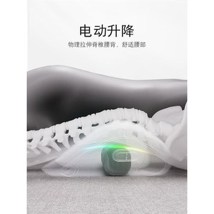 汽車腰靠墊腰電動(dòng)按摩加熱座椅頭枕靠背腰托O開(kāi)車護(hù)腰神器車載腰