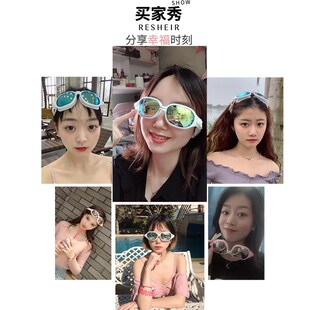 泳鏡高清防水防霧電鍍游泳眼鏡近視男女士護目潛水鏡游Z泳帽套裝