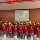 舞臺合唱表演單個手持五角星燈演出道具舞蹈發(fā)光手拿星星燈裝 飾