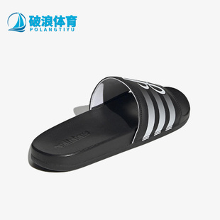 男女輕便透氣一字拖運(yùn)動(dòng)拖鞋 夏季 GV8341 阿迪達(dá)斯正品 Adidas