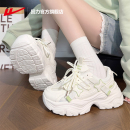 透氣網面運動鞋 回力官方旗艦店抹茶綠老爹鞋 新款 2025夏季 子女 女鞋