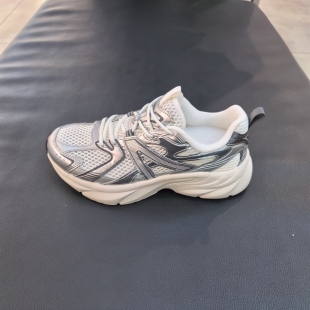 新品 2025秋季 網面透氣舒適122538896 女子運動休閑鞋 安踏銀河