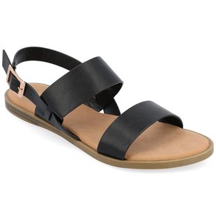Journee Collection 女士 涼鞋 直發(fā) Lavine 黑色 美國奧萊