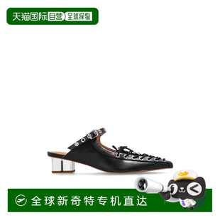 SS2025 1小時內可退 S29254929099 女士涼鞋 黑色 香港直郵GANNI