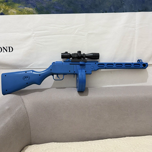 蘇聯波波沙沖鋒槍二戰zui強ppsh41兒童玩具模型道具cos擺件