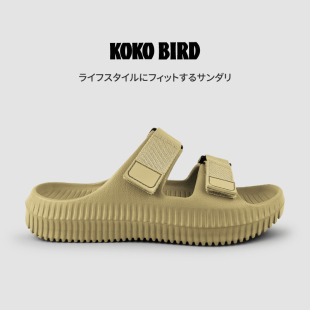 輕便百搭踩屎感休閑沙灘涼拖鞋 2025新款 拖鞋 日本KOKOBIRD戶外女款