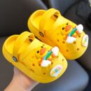 3歲到6歲厚底包頭拖鞋 兒童男寶寶中小童1 洞洞鞋 防滑 歷史低價(jià)