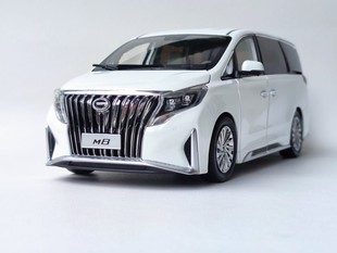 商務車全開合金汽車模型精品收藏 18原廠廣汽傳祺M8大師版 新款