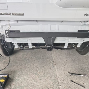 奇瑞ICAR V23拖車杠拖車鉤牽引虎頭勾方口拖車臂后杠icar越野鉤