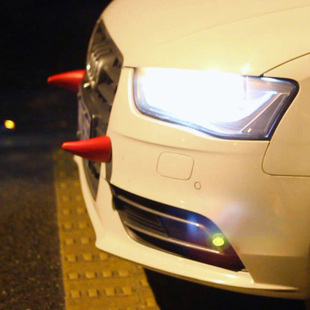 飾感嘆號(hào)問(wèn)號(hào)車(chē)貼 smart汽車(chē)3D立體車(chē)貼問(wèn)童子車(chē)頂發(fā)條裝 18款