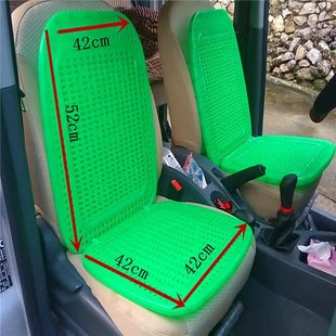 叉車專用塑料雙層坐墊夏季 通用鏟車挖機(jī)鏤空單張透氣涼墊汽車座墊