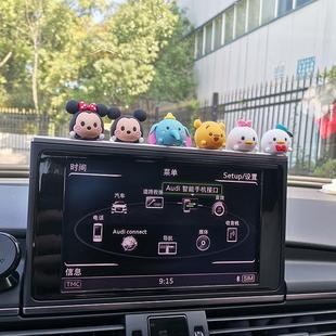 車內飾品擺件 飾用品網紅公仔女款 汽車車載擺件創意個性 漂亮車上裝
