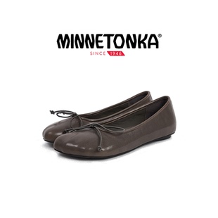 單鞋 MINNETONKA 平底鞋 芭蕾鞋 真皮 迷你唐卡Fusion