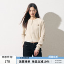 BRAND韓版 開衫 慵懶風軟糯短款 女拉鏈網眼罩衫 毛衣外套 針織衫 RPB