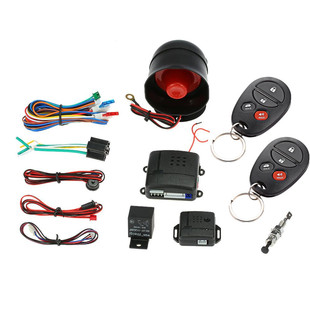 caralarm12v汽車防盜器汽車報警器中控鎖carsecurity振動報警