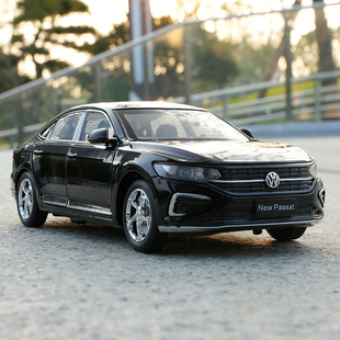 大眾帕薩特合金汽車模型回力聲光玩具桑塔納六開朗逸 24新2023款