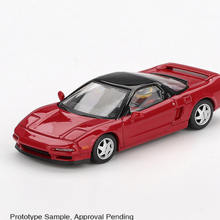 1075 本田 NSX 合金汽車模型 MINIGT 紅色