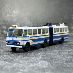 合金巴士公共汽車模型 無軌電車 上客公交上海SK561G型鉸接式