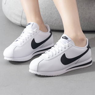 正品 NIKE耐克女鞋 夏季 新款 復(fù)古輕便 CORTEZ運(yùn)動(dòng)鞋 胡可推薦