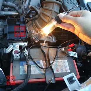 汽車電路檢測(cè)試筆維修試電筆試燈汽修店檢測(cè)燈電工貨車工具12V24V