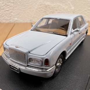 老式 雅致經典 汽車合金模型擺件豪華轎車場景擺設 64賓利1988款