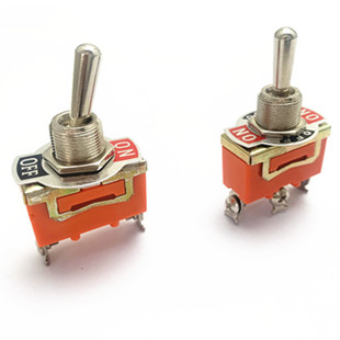 汽車改裝 通用型貨車氣喇叭儀表開關(guān) 12V24v車載小開關(guān)搖桿搖擺式