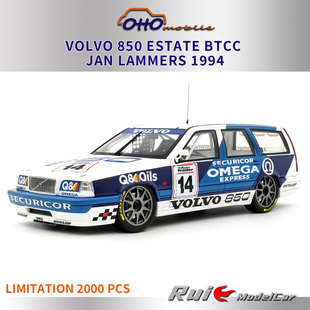 ESTATE OTTO沃爾沃850 BTCC JAN 1994汽車模型 預(yù)1 LAMMERS