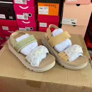 百搭休閑增高洋氣涼鞋 外貿原單女鞋 時尚 夏季 厚底松糕休閑涼鞋