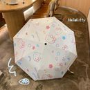 helloKitty凱蒂貓全自動雨傘可愛卡通晴雨兩用黑膠防紫外線太陽傘