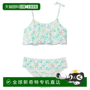 美國(guó)直郵 泳衣比基尼泳褲 hurley 分體泳裝 內(nèi)衣 兒童 1h可退