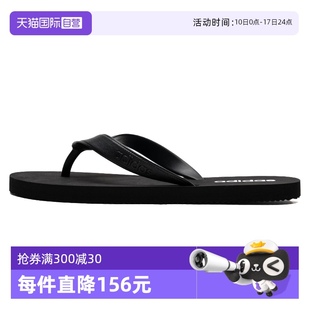 自營 沙灘鞋 Adidas阿迪達(dá)斯男鞋 輕便休閑鞋 人字拖運(yùn)動(dòng)拖鞋 女鞋