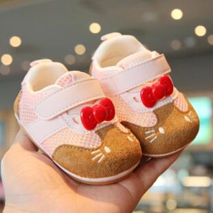 女寶防滑透氣單網(wǎng)學(xué)步鞋 夏季 1歲嬰幼兒單網(wǎng)學(xué)步鞋 單網(wǎng)涼鞋
