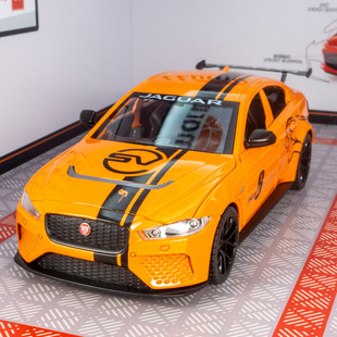 PROJECT8拉力賽車合金汽車模型男孩玩具車禮物 24仿真捷豹XE