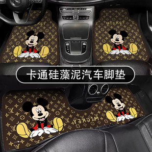 汽車腳墊通用主駕駛單片車墊吸水防滑耐磨地墊防臟易清洗車內防臟