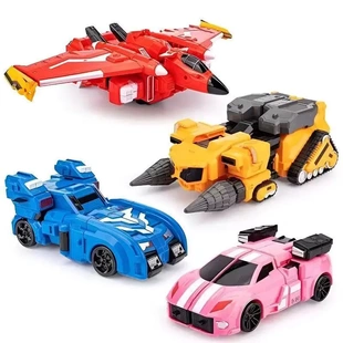 迷你特工隊(duì)玩具X變形汽車(chē)弗特賽米機(jī)甲機(jī)器人福特麥克斯特攻隊(duì)雷S