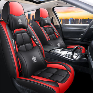 適用啟辰D50R50晨風T70T90T60VX6打孔皮四季 通用全包汽車坐墊