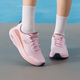 女鞋 輕便透氣緩震運動鞋 2025夏季 時尚 新款 Skechers斯凱奇跑步鞋