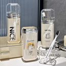 旅行出差洗漱杯便攜式 牙刷收納盒三合一漱口杯刷文創其他文化用品