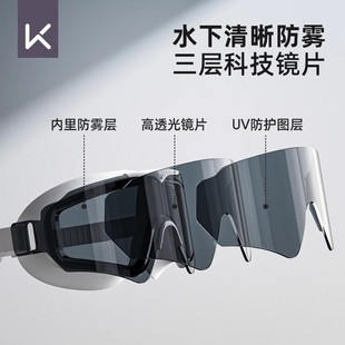 近視度數游泳套餐 男士 Keep泳鏡防水護目護眼防紫外線2025新款 爆款