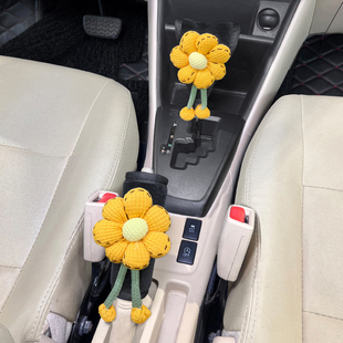 汽車(chē)卡通手剎套檔把套冬季 卡通可愛(ài)通用排擋套檔位保護(hù)套車(chē)內(nèi)套裝