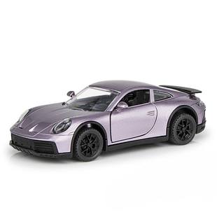 新款 合金911汽車模型仿真賽車跑車男孩聲光玩具收藏擺件 建元