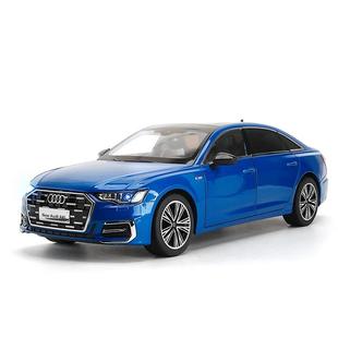 仿真1比18奧迪A6L合金汽車模型擺件收藏禮物代發 泡沫盒裝