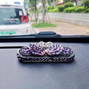 車載擺件 牌女隱藏式 2025新款 汽車臨時停車牌高級感挪車牌電話號碼