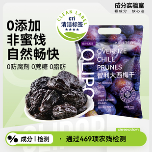 成分實驗室智利西梅干零添加無添加蔗糖進口純西梅果休閑零食果干