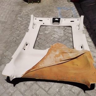 汽車頂棚布脫落修復更換頂篷環保膠水車頂改裝 布翻毛皮頂棚包安裝