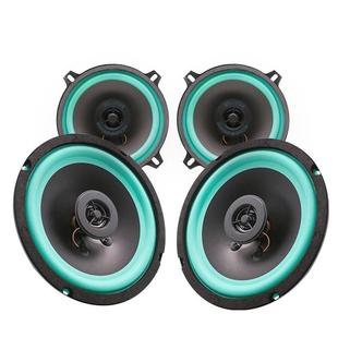 汽車音響喇叭4寸5寸6.5寸同軸全頻中重低音車載喇叭超薄高音喇叭