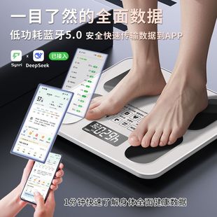智能體脂秤高精度家用精準充電款 體重秤減肥電子秤宿舍女生減脂秤