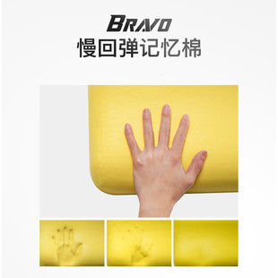 辦公室座椅護腰靠墊汽車腰靠 孕婦腰枕椅子靠背墊記憶棉靠枕純色