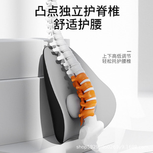 汽車(chē)頭枕腰靠車(chē)品護(hù)腰枕車(chē)載記憶棉靠墊腰墊靠背腰枕車(chē)用護(hù)頸腰墊