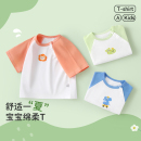 薄款 寶寶短袖 夏季 男童半袖 嬰幼兒衣服a類 t恤嬰兒純棉女童上衣夏裝